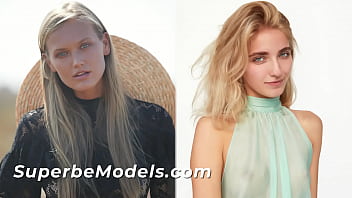 SUPERBE MODELS - (Dasha Elin, Bella Luz) - Blond COMPILATION! Luxurious Models Strip Leisurely And Demonstrate Their Ideal Bods Only For You